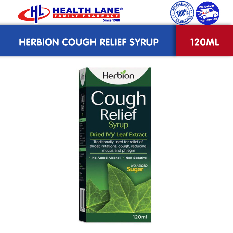 HERBION COUGH RELIEF SYRUP (120ML) Shopee Malaysia