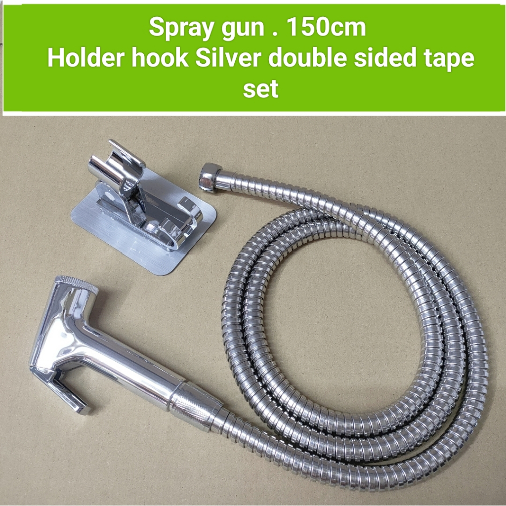 Bathroom Toilet Abs Bidet Spray set Hand Spray hose 150cm 200cm 300cm