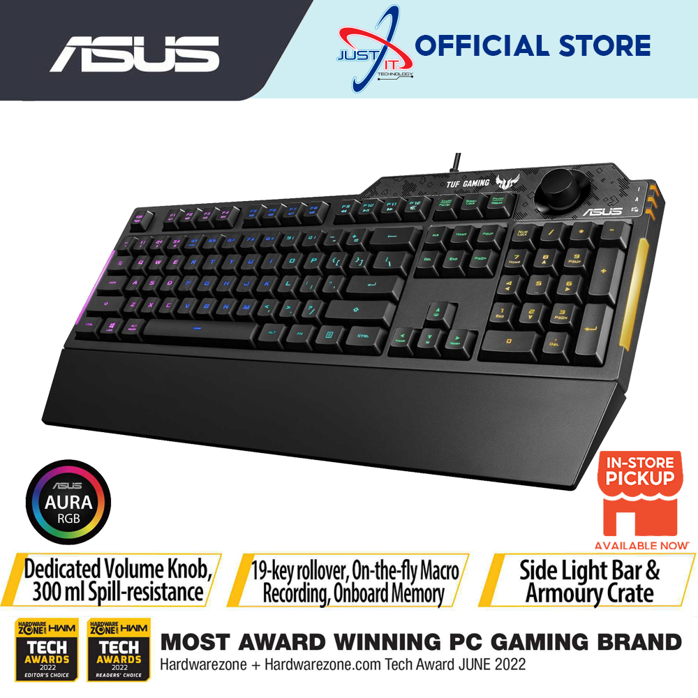 ASUS RA04 TUF GAMING K1 Keyboard / TUF GAMING K1 + TUF GAMING M3 COMBO