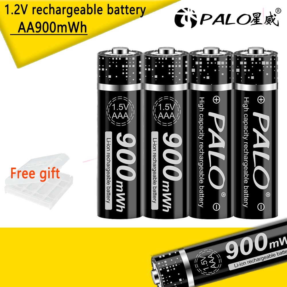 Palo ⚡1 5v Aaa Battery Bateri Boleh Cas Semula Rechargeable Li Ion