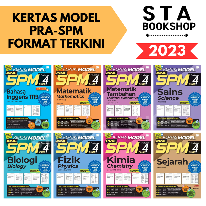 [sta] Kertas Model Pra Spm Tingkatan 4 Sasbadi Buku Latihan Format