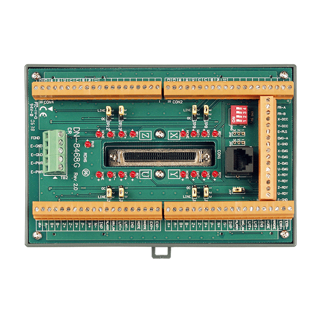 ICP DAS DN-8468GB 4-axis Stepper/Servo Motion Control Terminal Borad ...