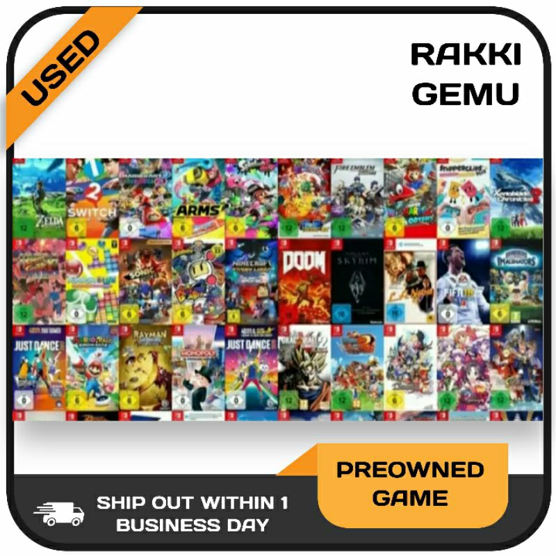 Pre owned nintendo switch hot sale games