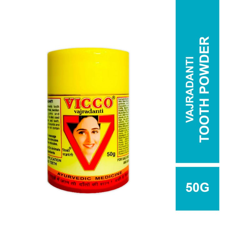 Vicco Vajradanti Ayurvedic Toothpaste (100G/150G/200G) / Tooth Powder ...