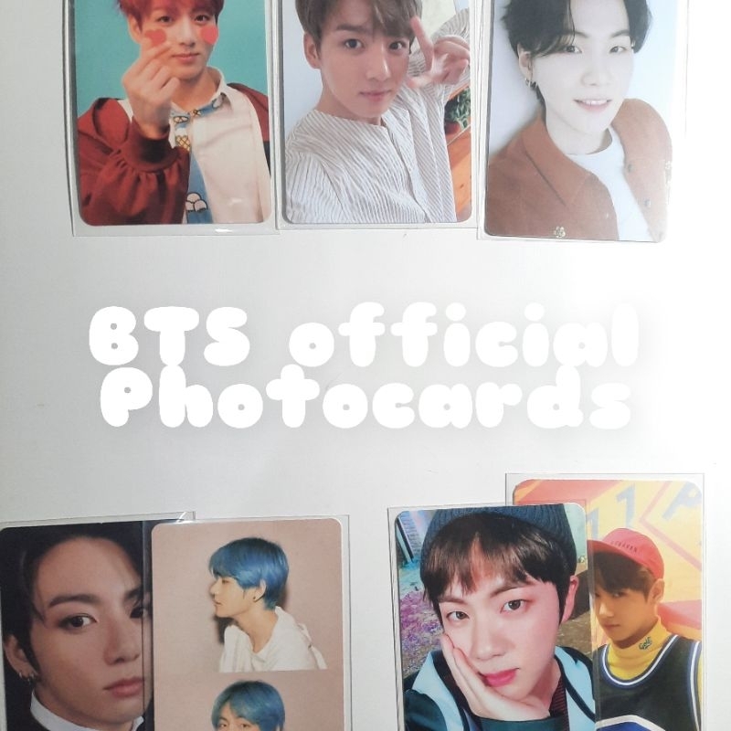 OFFICIAL BTS ALBUM PHOTOCARDS Shopee Malaysia