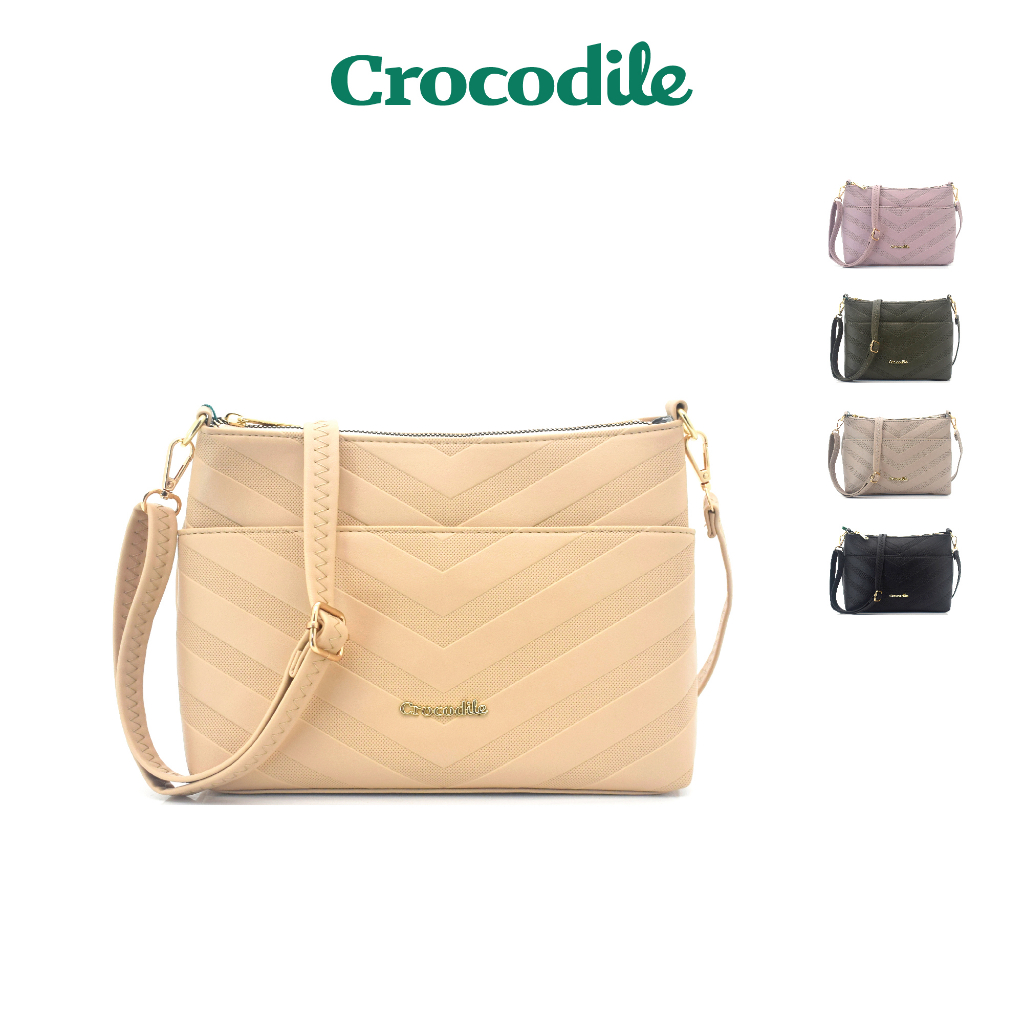 Crocodile Women Sling Bag RHMR 33901 Shopee Malaysia