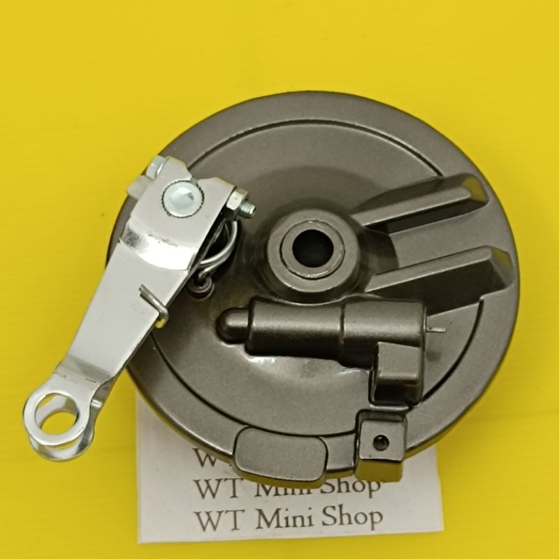 HONDA EX5 HIGH POWER CLASS 1 FRONT BRAKE HUB PANEL WITH LINING BRAKE WT ...