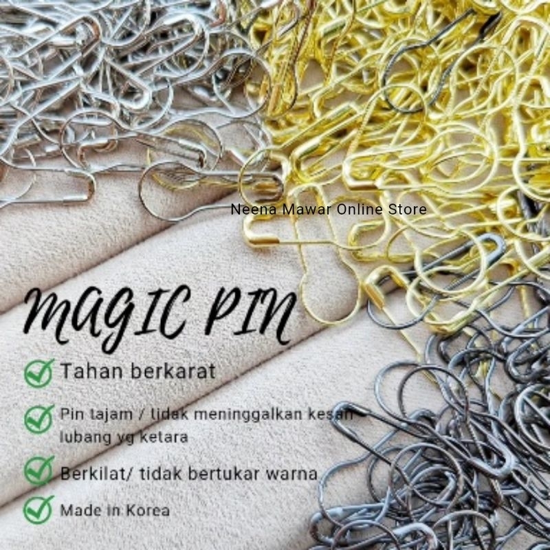 🇰🇷🇰🇷[36Pcs] Stainless Steel Magic Pin Bulb Pin | Shopee Malaysia