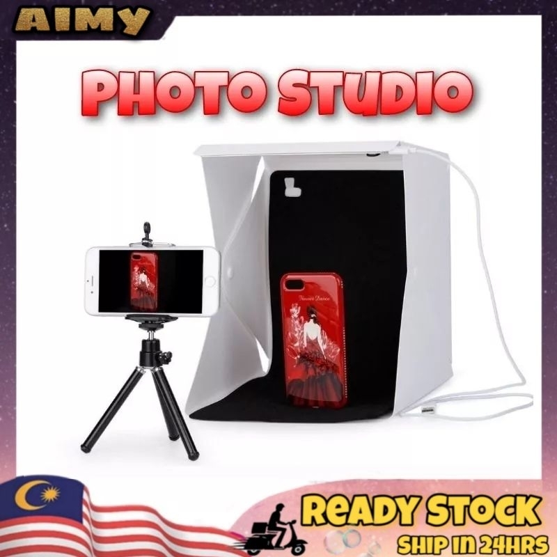AIMY 30cm(M) Photo Studio Box Mini Studio Light Box Photography