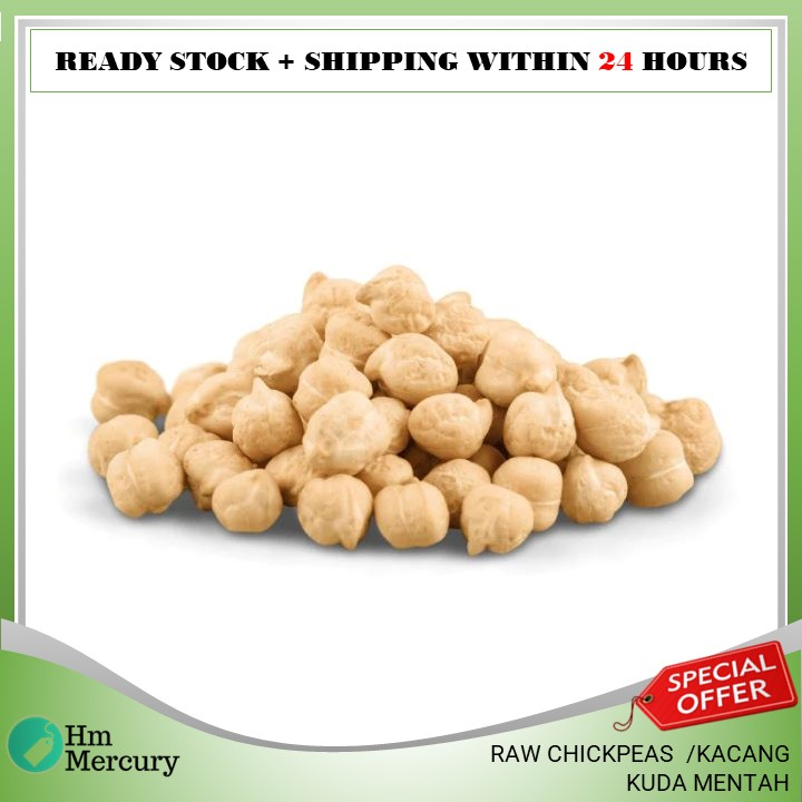 Raw Chickpeas Kacang Kuda Mentah Shopee Malaysia