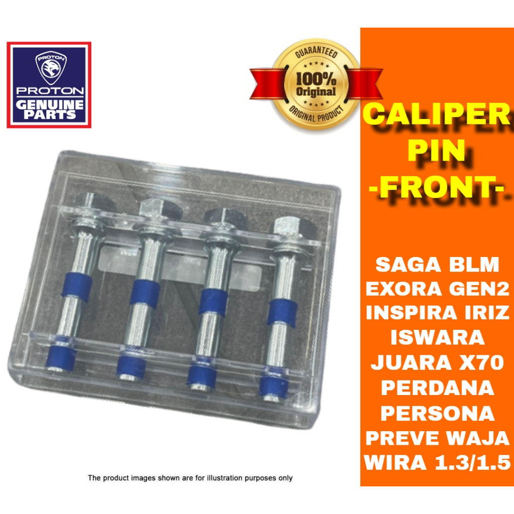 Caliper Pin FRONT SAGA BLM EXORA GEN2 INSPIRA IRIZ ISWARA JUARA X70