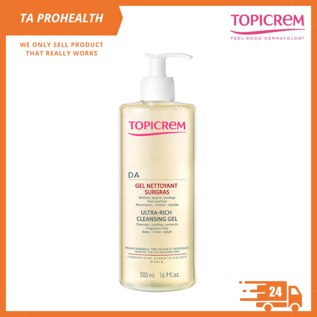 Topicrem Ultra-Rich Cleansing Gel 500ml | Shopee Malaysia