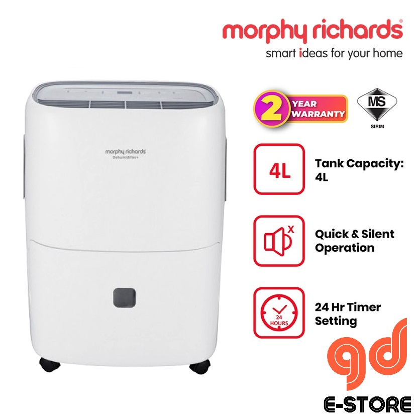 Morphy Richards 4L Dehumidifier 350W DE35E DE35E2 Shopee Malaysia