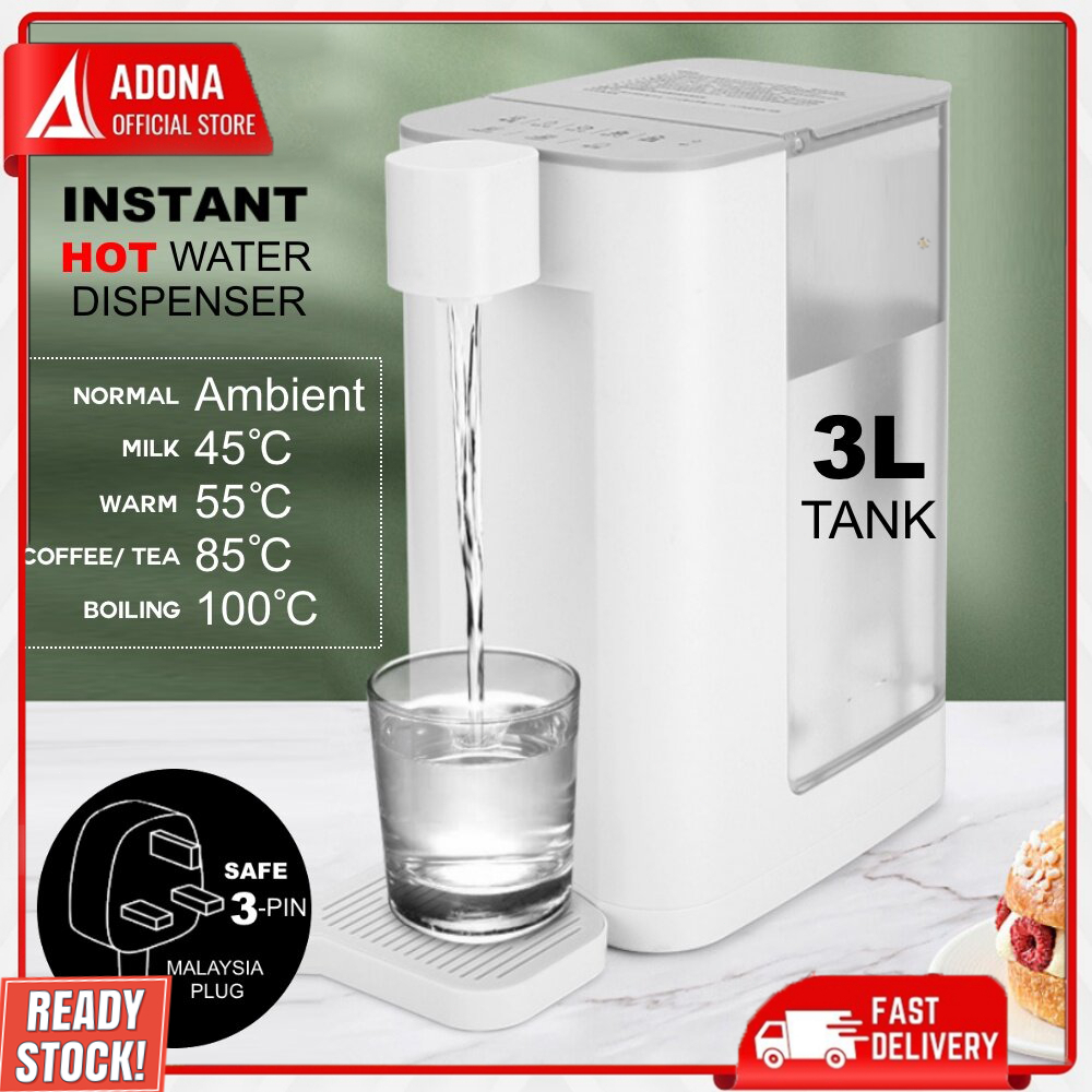 READY STOCK 3.0L Hot Water Pot Instant Hot Water Dispenser Household