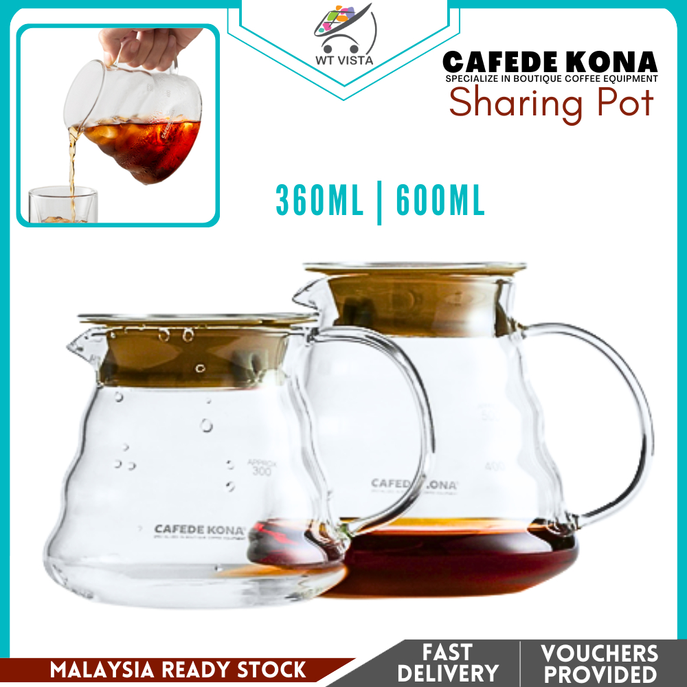 Hand Brew Drip Coffee Set by Cafede Kona