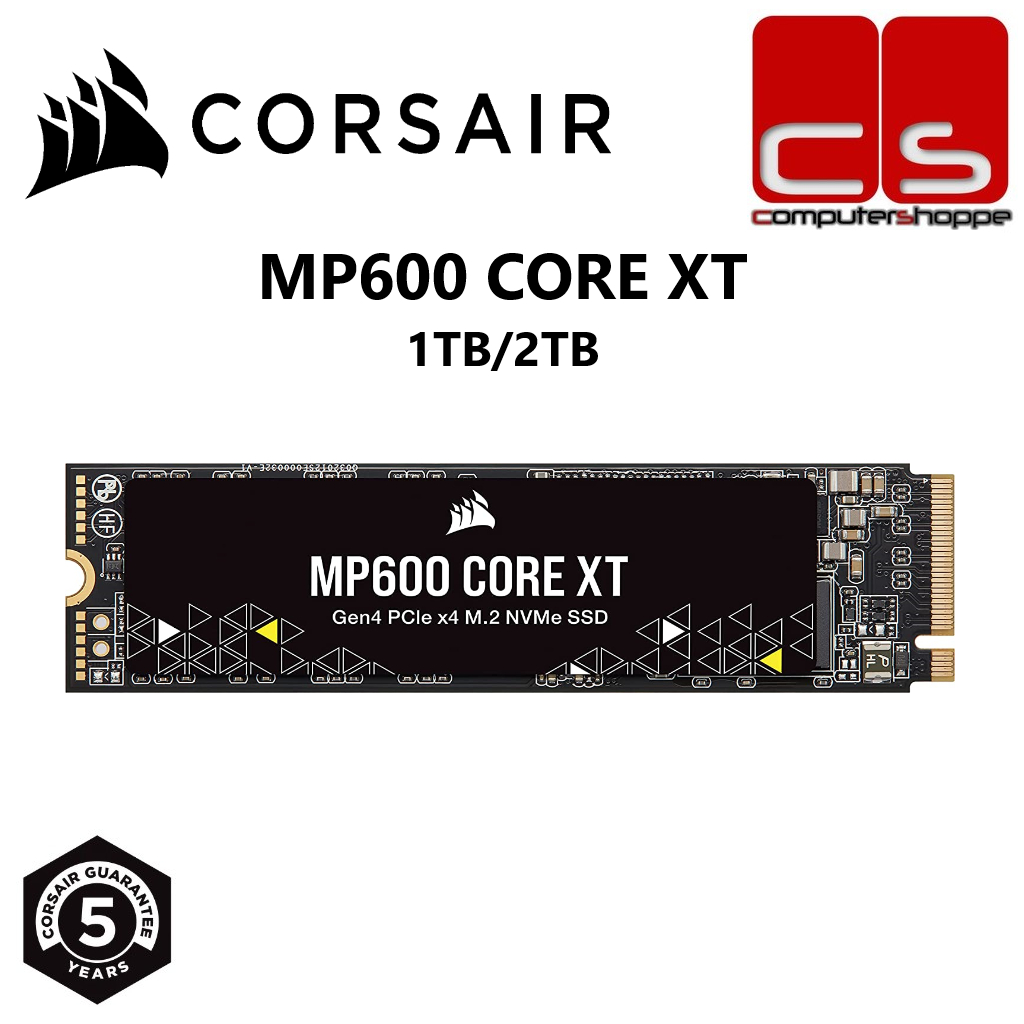 MP600 CORE XT 1TB PCIe 4.0 (Gen4) x4 NVMe M.2 SSD