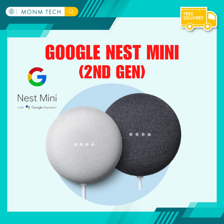 Google Nest Mini [2nd Generation] Smart Speaker | Shopee Malaysia