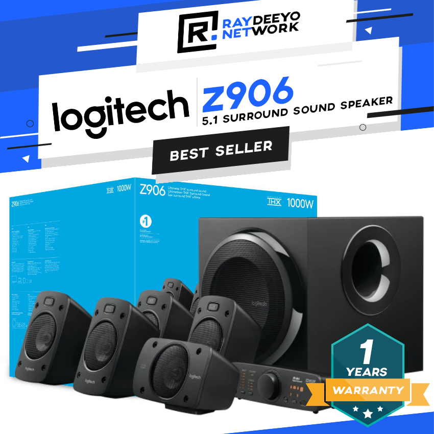 Is Logitech Z906 5.1 Surround Sound Speaker System Worth Buying 2023? YES!  - Tech Hunter Ds