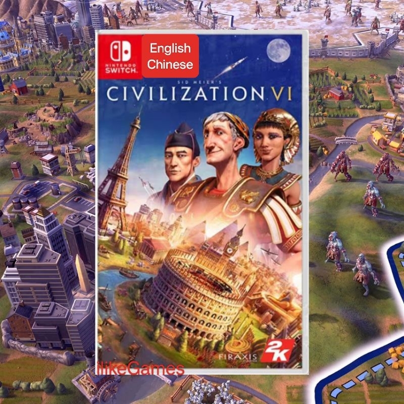 💥Eng/Chi💥 Nintendo Switch NS Sid Meier's Civilization VI 文明帝国6 ...