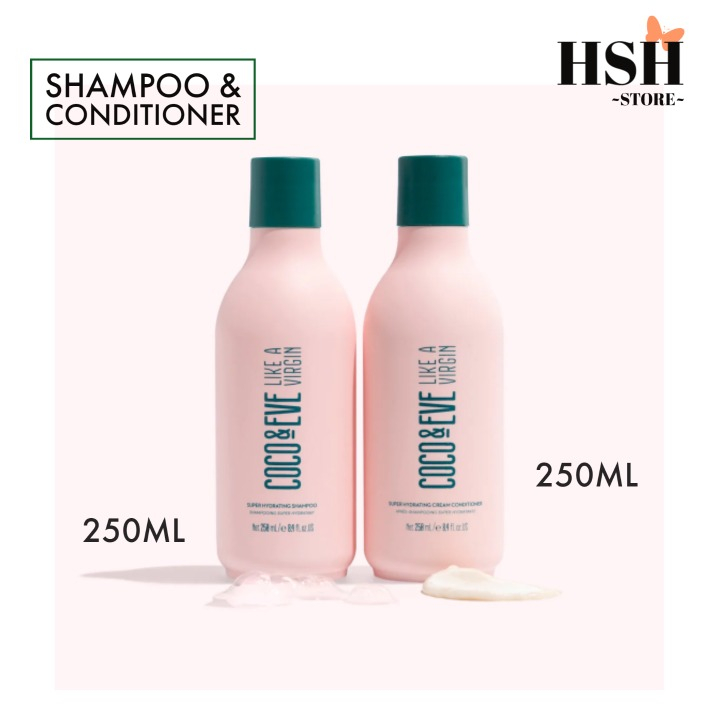 COCO & EVE Like a Virgin Shampoo & Conditioner Bundle Set [MFG 04/23