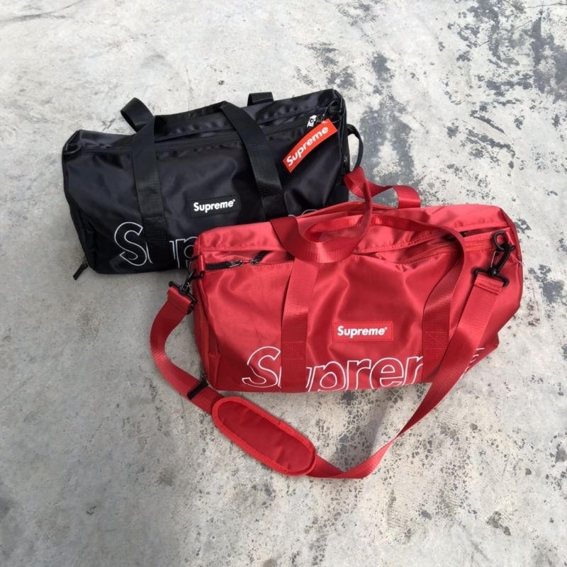 SUPREME DUFFLE BAG RED FW18