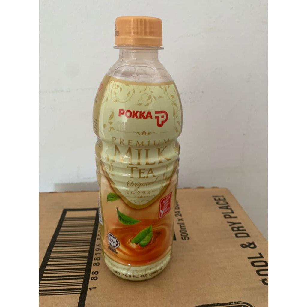 Pokka Premium Tea (1 carton x 24 bottles 500ml) Milk Tea / Jasmine ...
