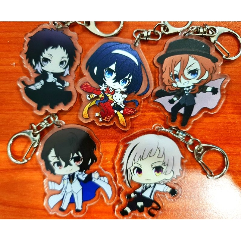 BUNGO STRAY DOGS SET 1(KEYCHAIN) | Shopee Malaysia