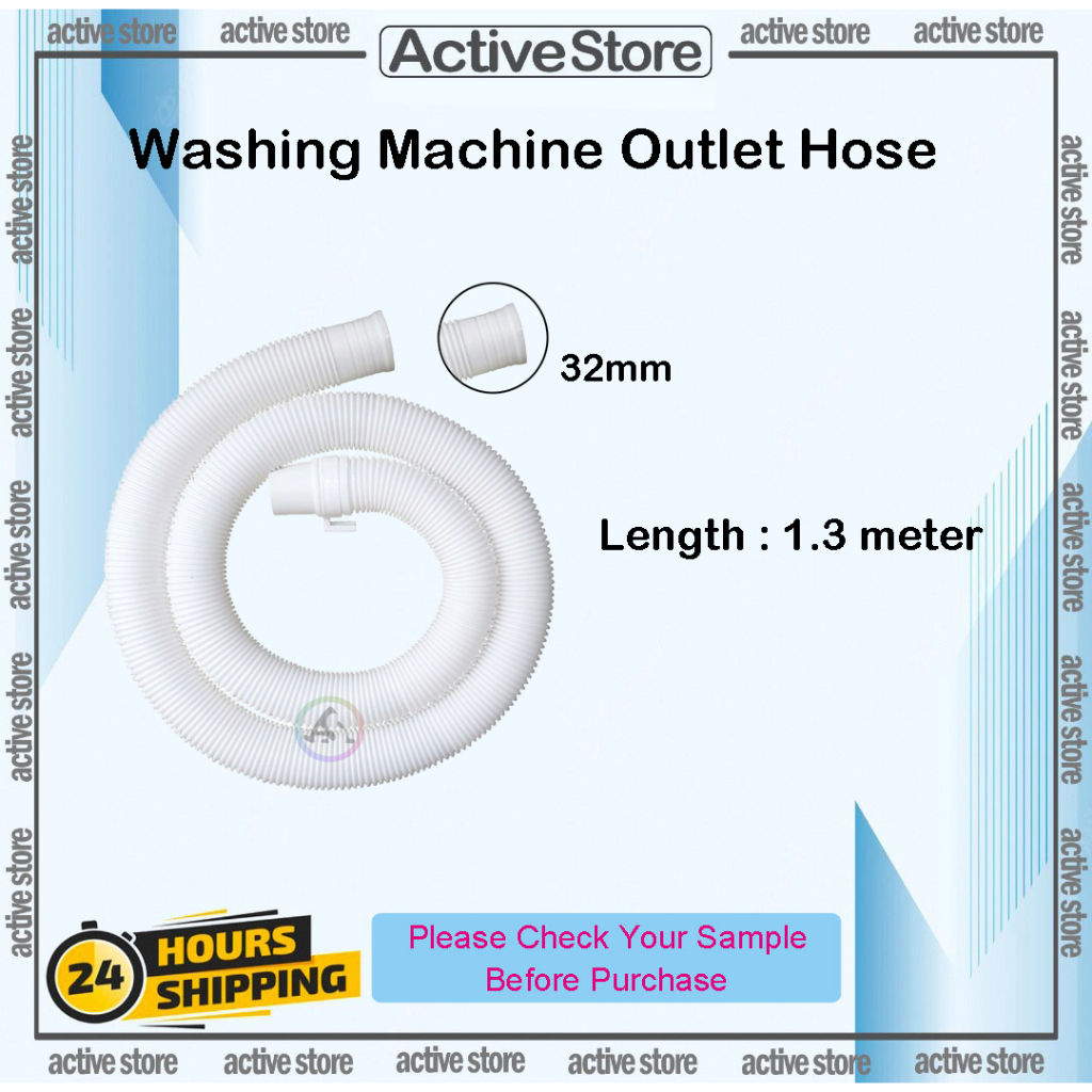 Washing Machine Universal Outlet Hose 1.3Meter | Shopee Malaysia