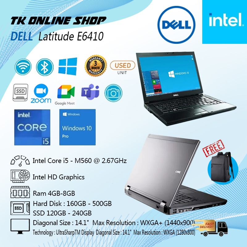 Dell latitude hot sale e6410 ssd