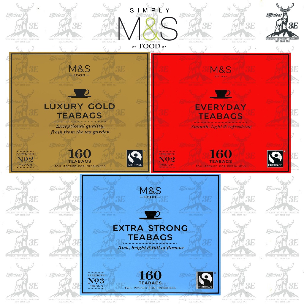 M&S Extra Strong Teabags