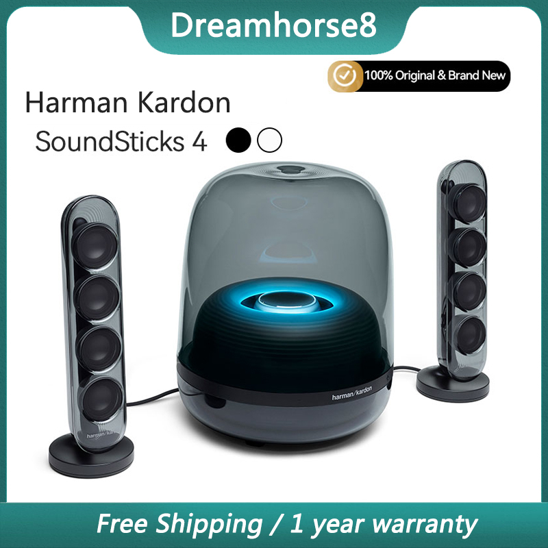 Harman Kardon SoundSticks 4 Wireless Bluetooth Speakers 2.1 Channel