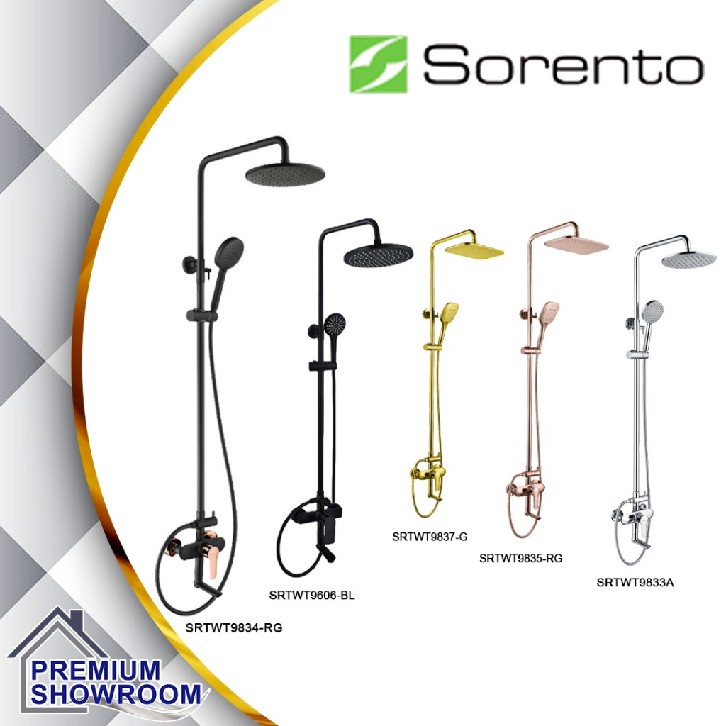 SORENTO 3 Way MIXER Exposed Shower Set | 3 Functions Hand Shower | 9 ...
