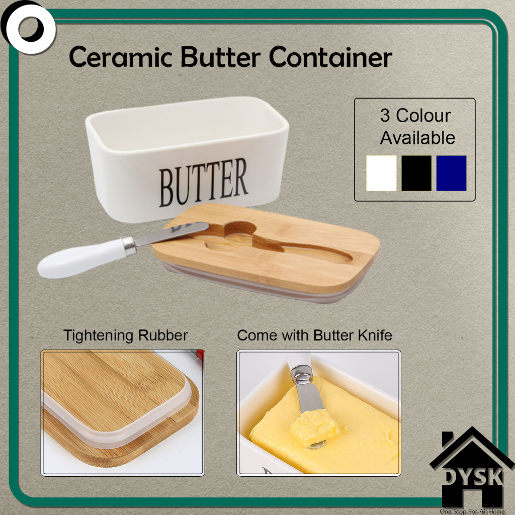 Vintage Ceramic Butter Box / Butter Storage Container Shopee Malaysia