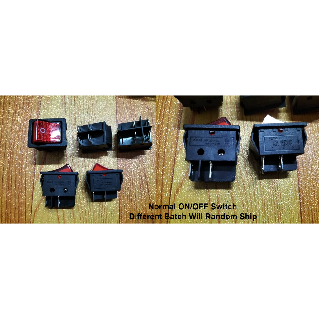 Mini Rocker Switch ON/OFF KCD11 6x6 12x12 14x9mm Tact Slide Switch DIP ...