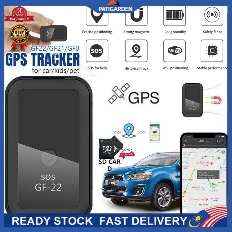 🔥 GPS Tracker Mini Real Time Car Tracker AntiLost Device Voice Control