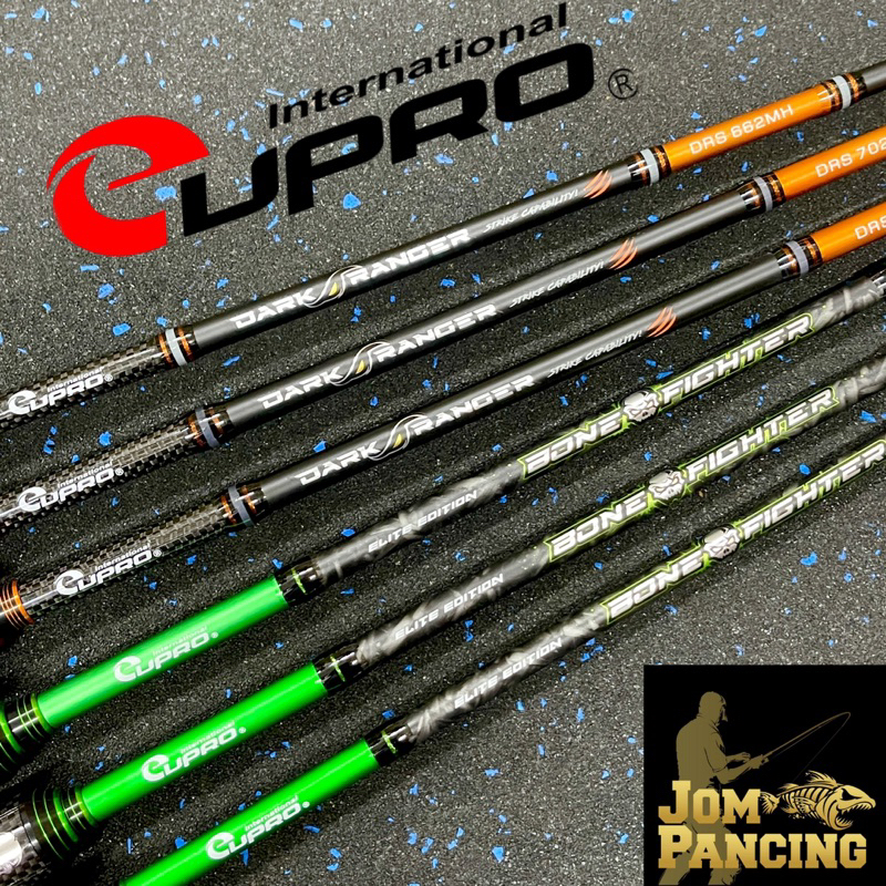 【Jom Pancing】🔥2023🔥 EUPRO DARK RANGER / BONE FIGHTER CARBON SPINNING ...