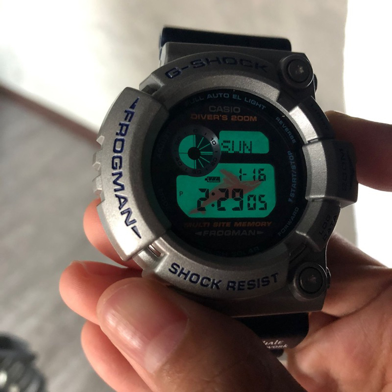 CASIO G-Shock Frogman 'Blue' GW-200K-2JR