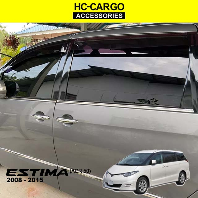 Toyota Estima 08-15 ACR 50 ACR50 3D Door Lining Door Window Belt TRIM ...