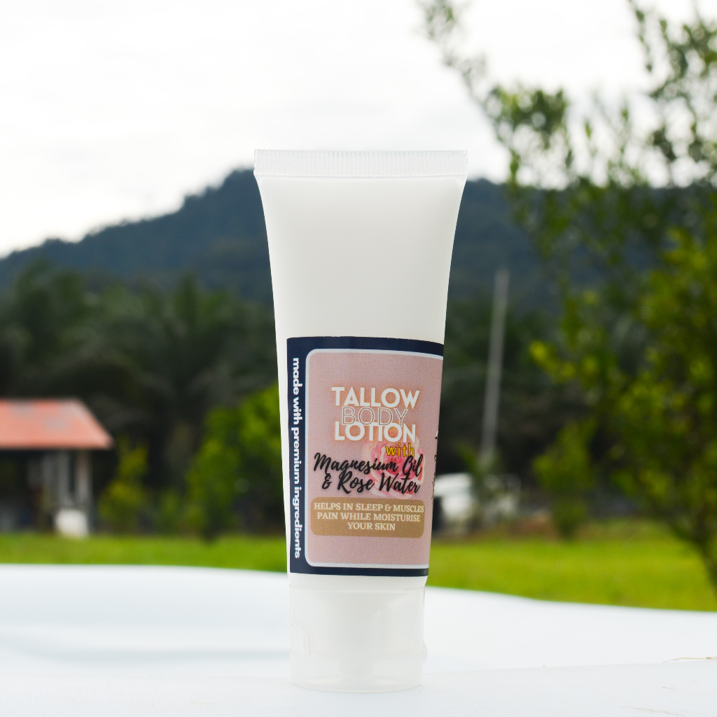 Tallow Body Lotion with Magnesium Oil Shopee Malaysia