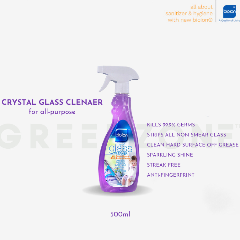 Bioion Crystal Glass Cleaner 500ML Shopee Malaysia