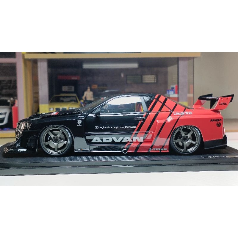 Ignition Model 1/18 R34 LBWK ADVAN | Shopee Malaysia