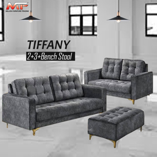 Ready stock) Million furniture-Tiffany 2+3seater free bench chair