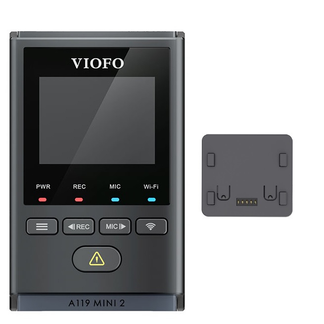 VIOFO Mini Dash Cam Front A119 Mini 2, STARVIS 2 Sensor, 2K 60fps