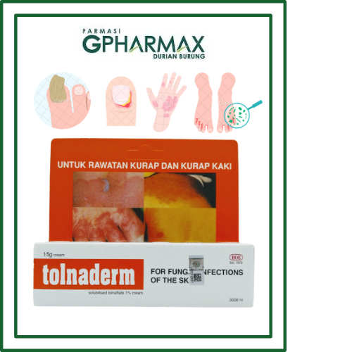 TOLNADERM CREAM 15G FOR FUNGAL INFECTION | Shopee Malaysia