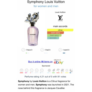 Symphony Louis Vuitton perfume - a fragrance for women and men 2021