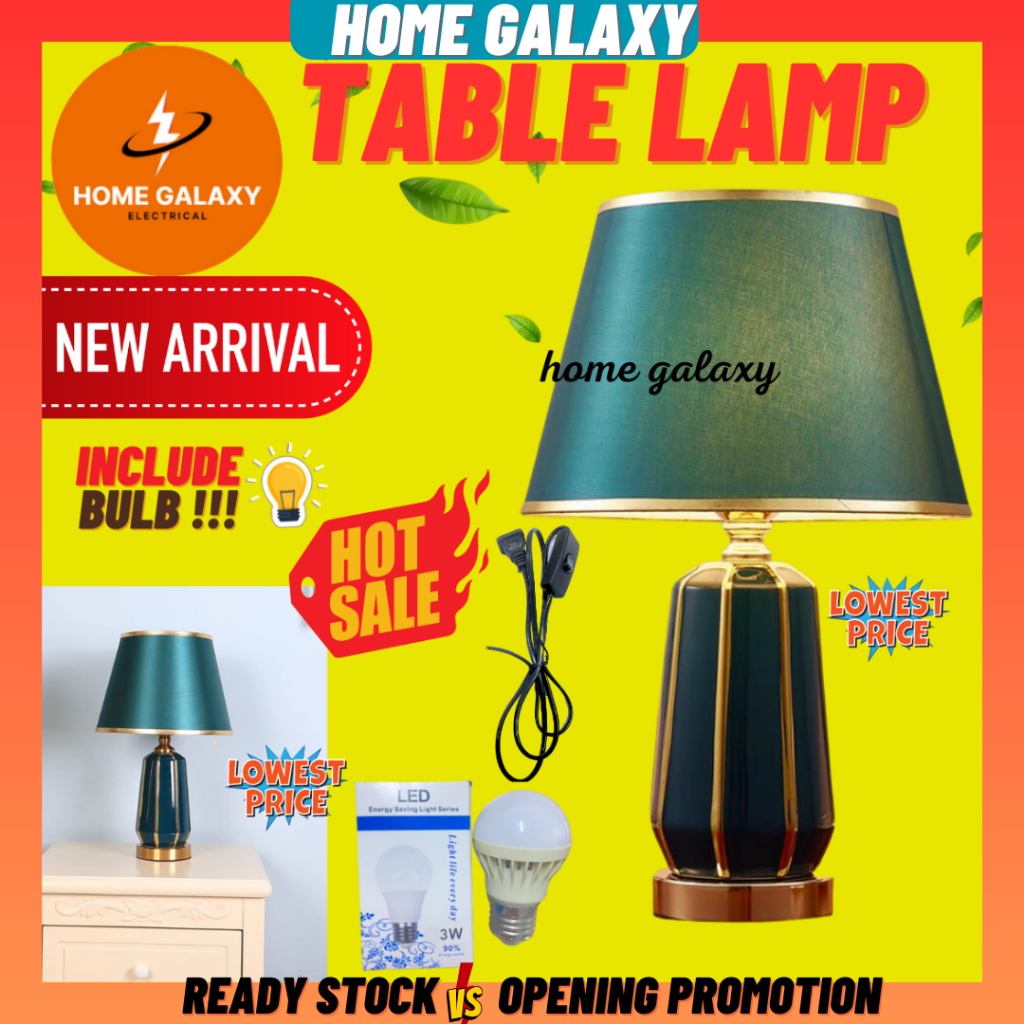 🔥NEW ARRIVAL🔥HOT🔥ceramic table lamp minimalist table lamp lampu meja