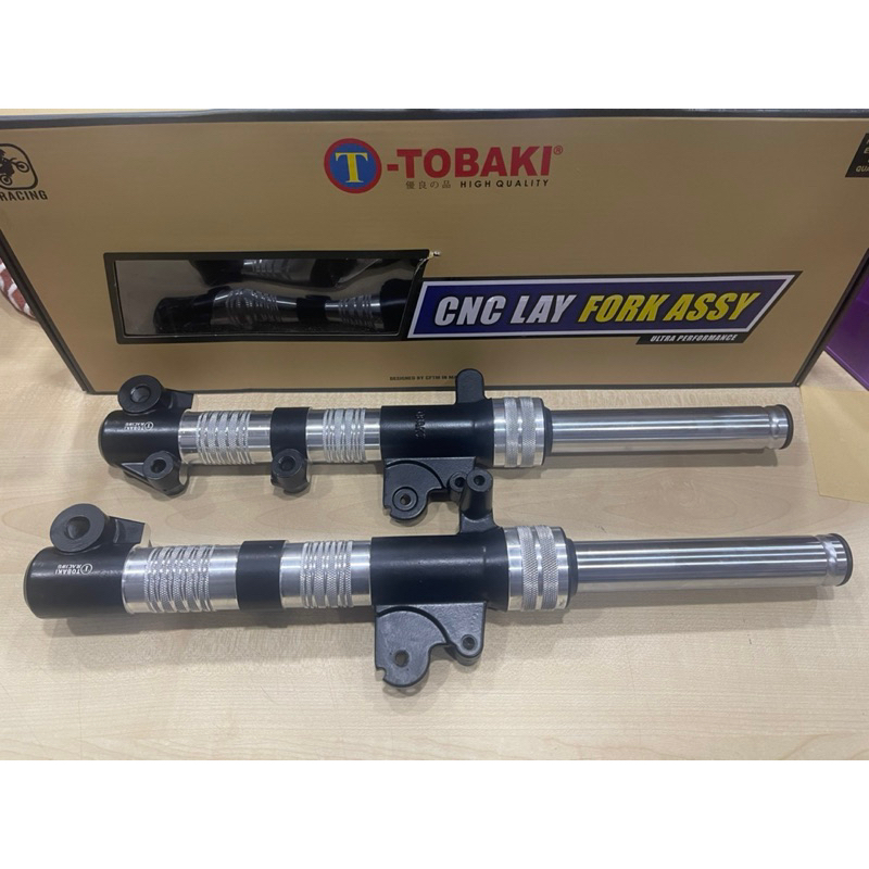 TOBAKI SYM VF3I 185 (NO ABS) CNC LAY FRONT FORK ASSY SET (2PCS ...