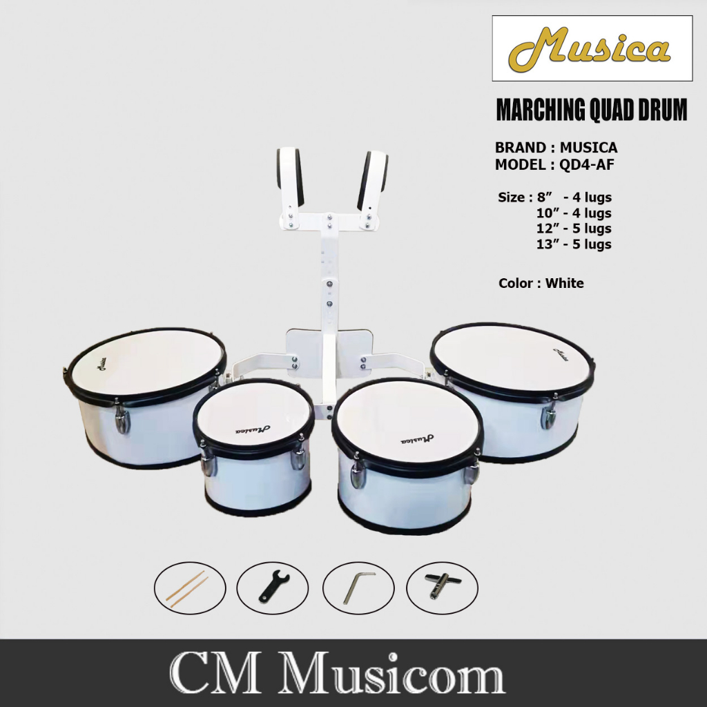 Marching Quad Drum (Musica) | Shopee Malaysia