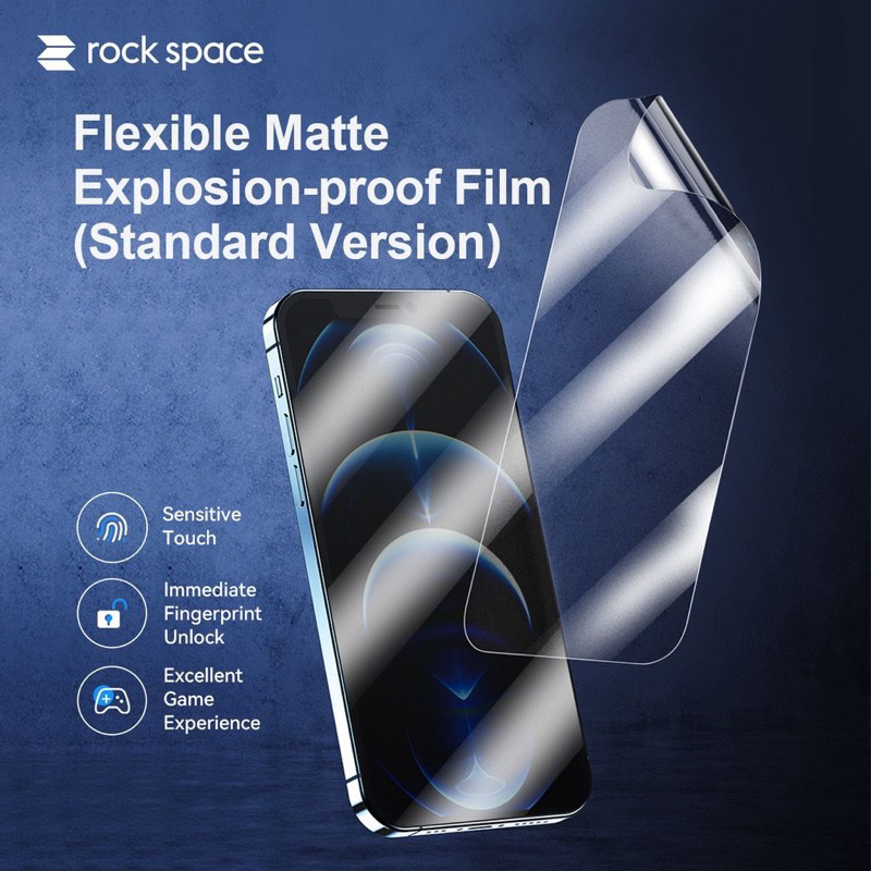 100 Original Rock space Curved Screen Protector Hydrogel Film