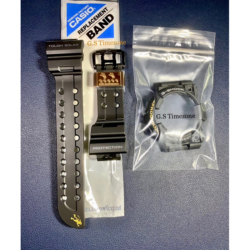 Lunette (bezel) De Rechange Pour Montre Casio Frogman GWF-1035F-1 - Noire - Neuf Avec étiquettes